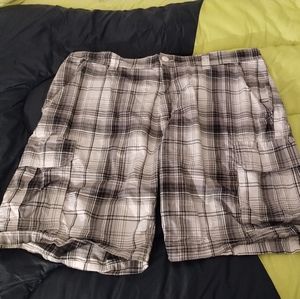 George size 40 Blk gray white